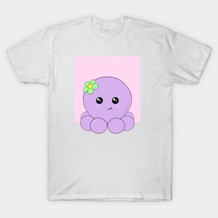 Flower Octopus T-Shirt